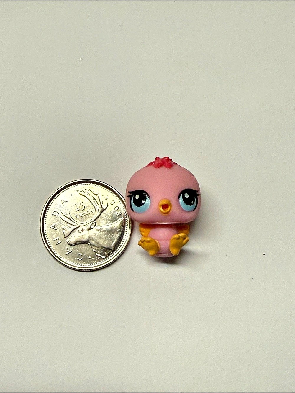 Hasbro Littlest Pet Shop Chick Pink & Yellow Figure